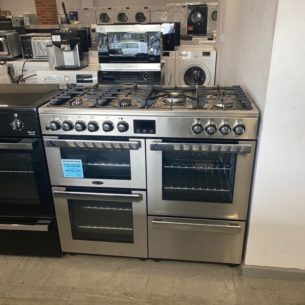 🌟Belling 100cm Dual Fuel Cooker🌟 in Wv10 9ds Wolverhampton für £ 969,00