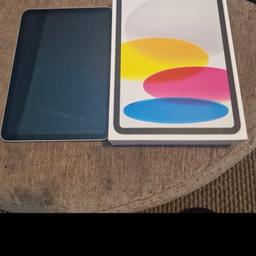 Ipad 10th gen
Comes with box and plug and wire
Only been use a handful of times
Mint condition
No time wasters
Collect only