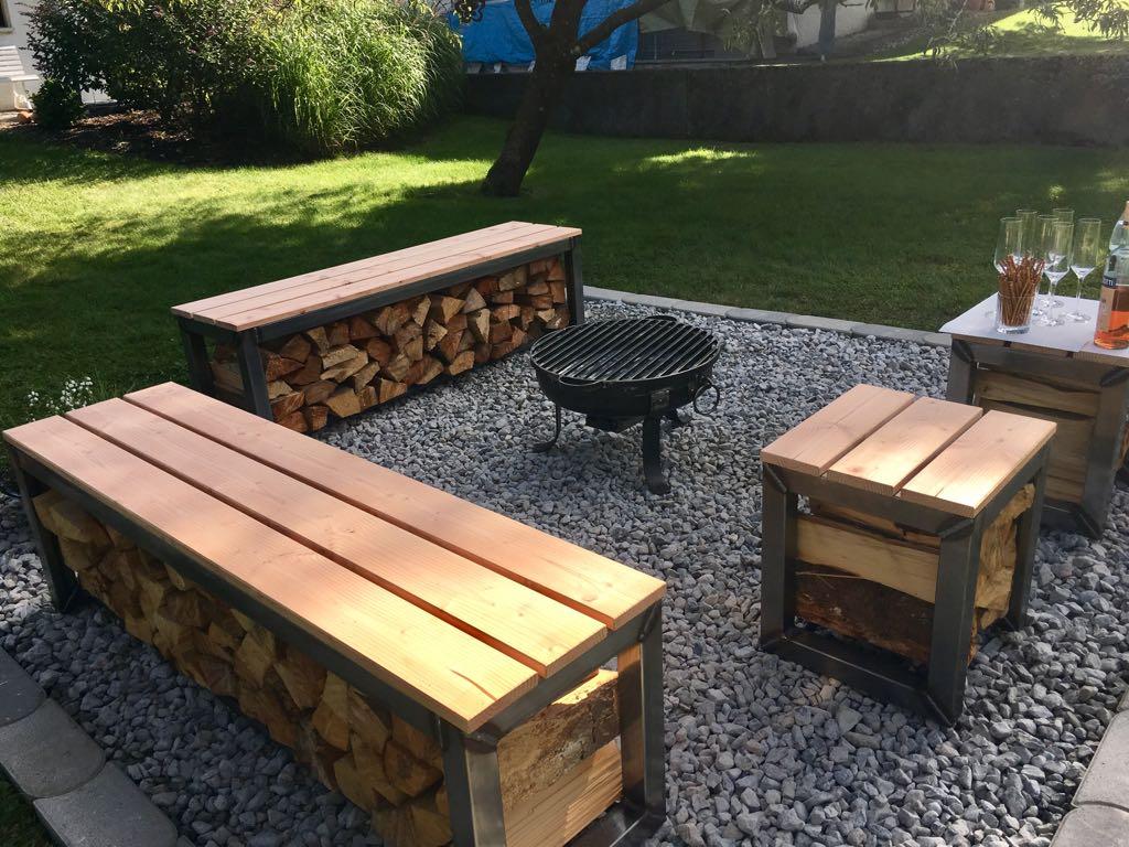 Gartenbank, Feuerstelle, Sitzbank in 6850 Stadt Dornbirn für 130,00