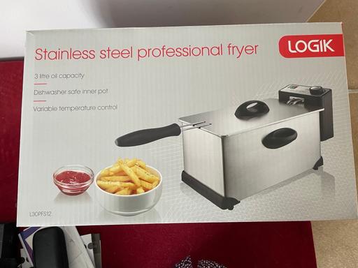 Buy & Sell Nottinghamshire Mansfield - Photos for Logik stainless steel fryer