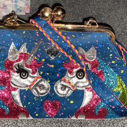 Only used few times.

Lovely unicorn bag from irregular choice