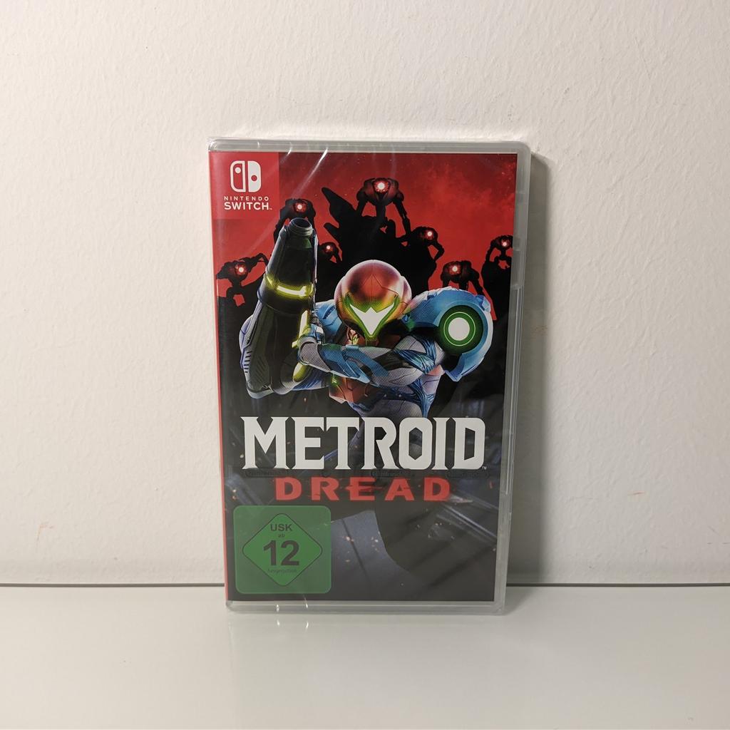 Verkaufe hier Metroid Dread für die Nintendo Switch. Es handelt sich um unbenutzte und noch versiegelte Neuware. Kein Tausch! Abholung oder Versand möglich.
