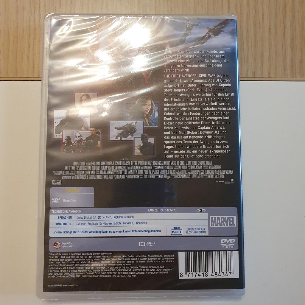 Verkaufe hier eine neue und
noch verpackte DVD
Siehe Fotos
Festpreis: 9 €