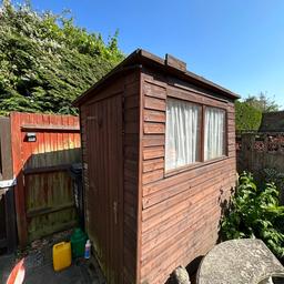 Garden Shed
In good condition but no longer required
Not sure how it can be transported but open to suggestions
Welcome to come and have a look

Collection: AL8