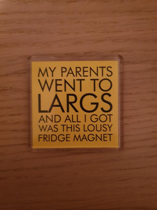 Buy & Sell Falkirk Carron - Falkirk - Photos for My Parents Went To Largs Magnet - New