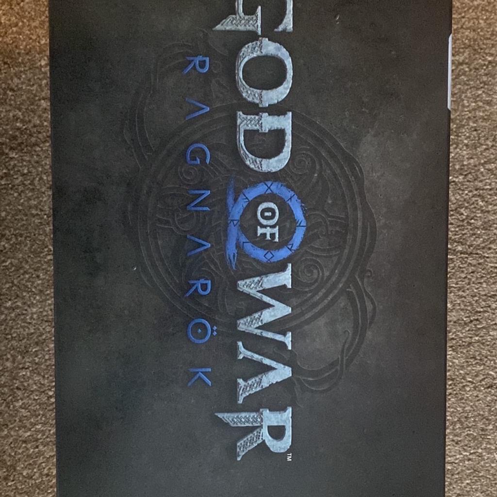 BRAND NEW & SEALED GOW Ragnarok JOTNAR EDITION (PS4/PS5)
Collection Coventry CV6
Free delivery available if local to CV6!

Physical items:

•Full Game for PS4 and PS5
•16 in Mjölnir Hammer
•Brok’s Dice Set
•Falcon,Bear & Wolf Pin set
•7 in Vinyl (Featuring music by Bear McCreary)
•Yggdrasil Cloth Map
•Legendary Draupnir Ring
•Two 2 in Vanir Twins Carvings
•Steelbook Display Case
•Knowledge Keeper’s Shrine

Game items:

•Darkdale Armour
•Darkdale Attire (Cosmetic)
•Darkdale Axe Grip
•Darkdale Blades Handles
•Dark Horse art book
•Official soundtrack
•Avatar set for PS4/PS5
•PlayStation4 theme

BONUS: God of War Ragnarok Risen Snow Armour Set that is included within the item!

Feel free to ask me anything :)