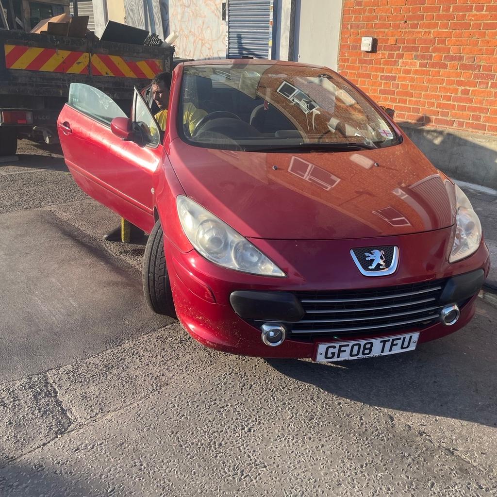 Hi I have Peugeot 307cc convertible automatic transmission good condition Ulez free drive like dream for sale or px swap 12 months mot no issues at all bargain it’s 2 Letr for more information please contact me at 07903162006