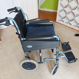 wheelchair with cushion folds flat selling as no longer needed collection Brownhills £60 ono