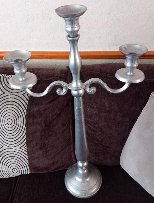 Buy & Sell Merseyside Liverpool - Photos for floor standing aluminium 3 arm candlestick