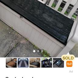 Garden bench with storage, lockable, needs a clean is still for sale even though it says sold 