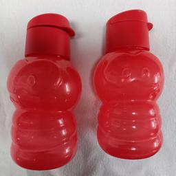Zwei Trinkflaschen der Marke Tupperware; Pinguin ca. 400 ml
Beide zusammen für 5.-