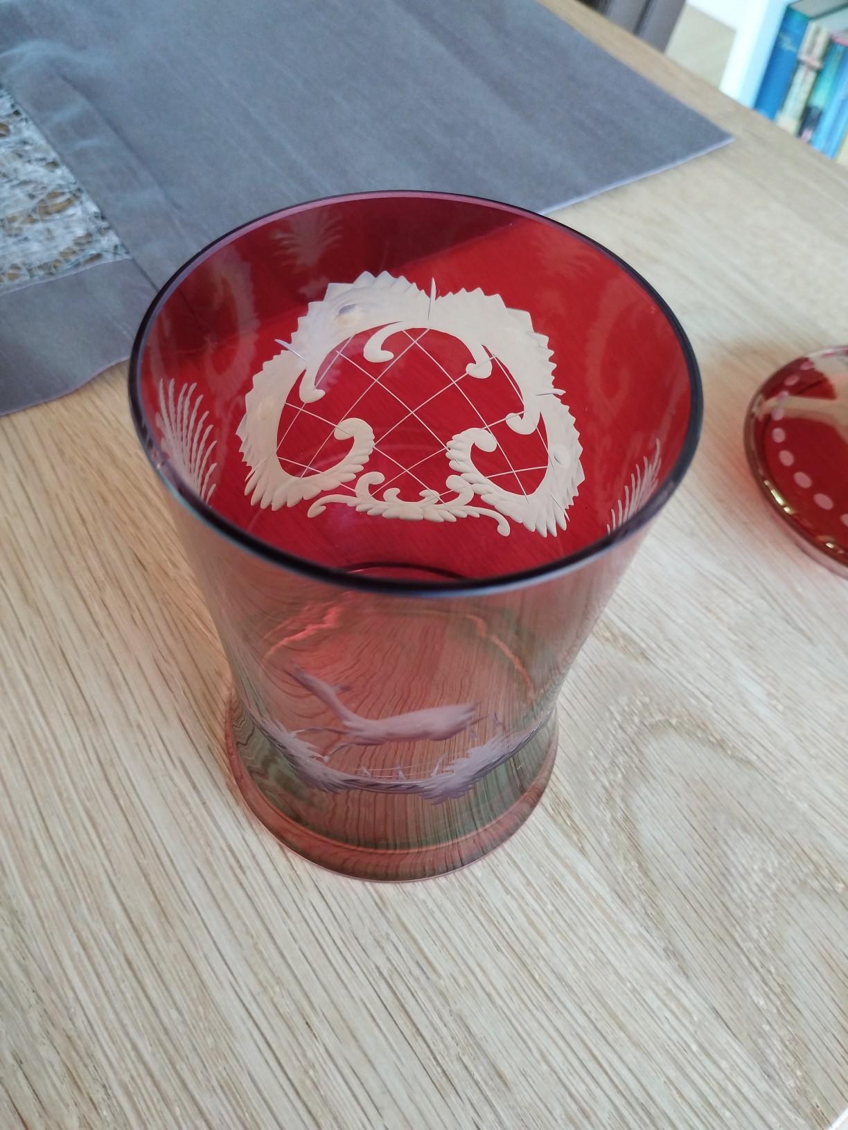 Alte Glasdose mit Deckel. in 79780 Stühlingen für 8,00 € zum Verkauf