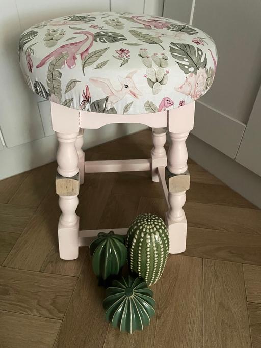 Buy & Sell Worcestershire Redditch - Photos for Dino girl and cacti stool.