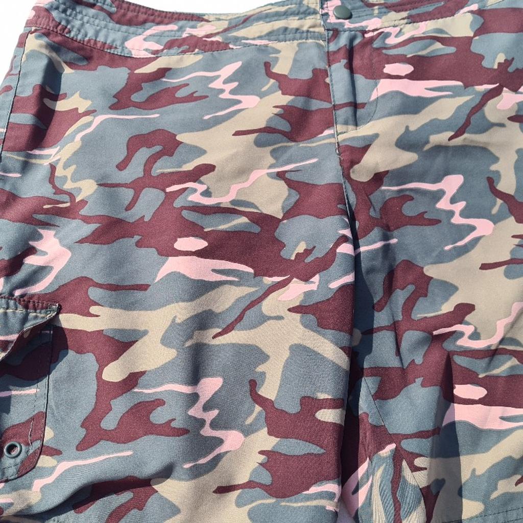 Ladies Camo Shorts. Excellent Condition 1st 2c Will Buy. Barely Worn. Uk12.