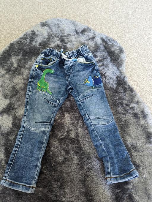 Buy & Sell South West London Norbury - South West London - Photos for lovely 9-12 month dinosaur jeans