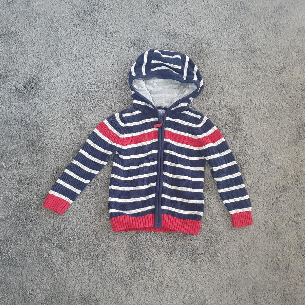 Knitted zip up hoody 18-24 months