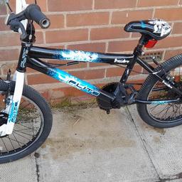 used boys bmx,20" wheels with good tyres,all brakes work as they should, suit ages 7 upwards,ideal to learn on or a canal bike,collection wollaston stourbridge