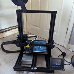 3d printer, brought for a job only to realise it was too small. my error but either way printed 2 pieces to test and not used since, as brought a bigger replacement.. brand new condition, no returns or refunds due to the nature of the hobby..
