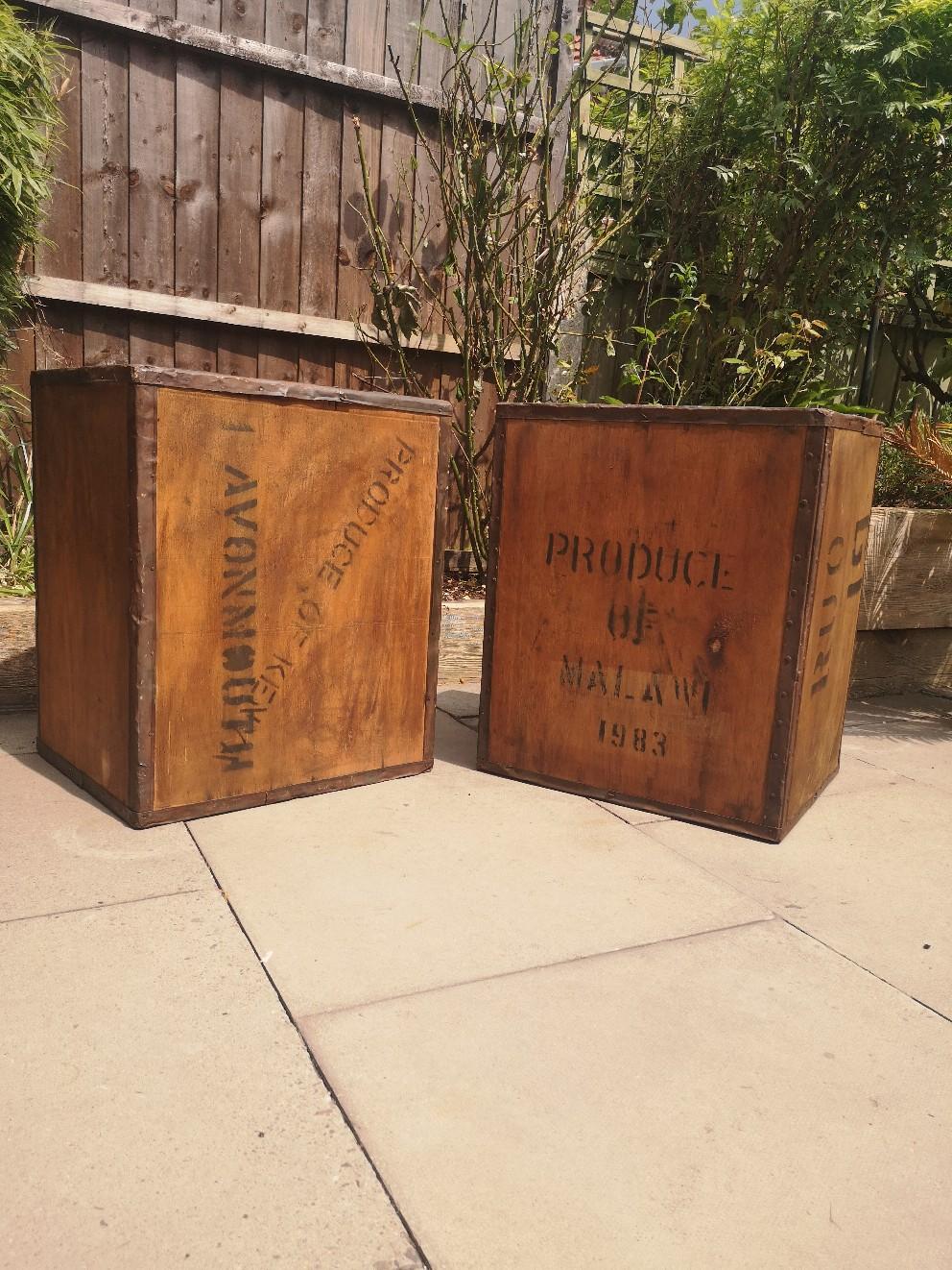 X2 Vintage Tea Box Tables in B30 Birmingham for £12.50 for sale Shpock