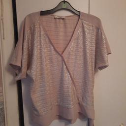 gold pull on silky top , closed front, tie side
approx 12-14 from oasis