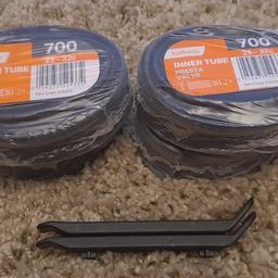 2 x Tyre removal tool
4 x Inner tubes
1 x JetValve C02 Injector (no packaging and never used)
1 x 3 cartridges (never opened)

Never used, still sealed.

Collection from SE9.