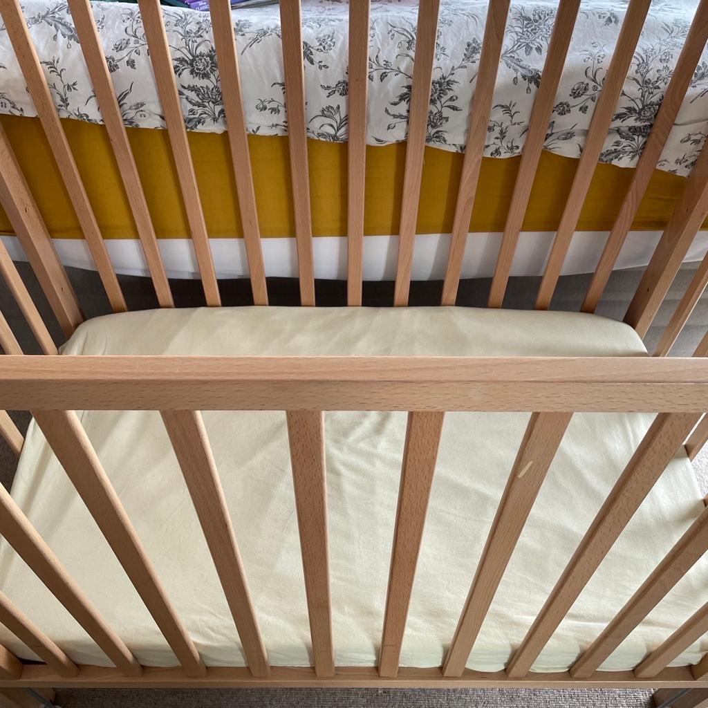 Saplings space saver cot and mattress in EC2Y London for £55.00 for