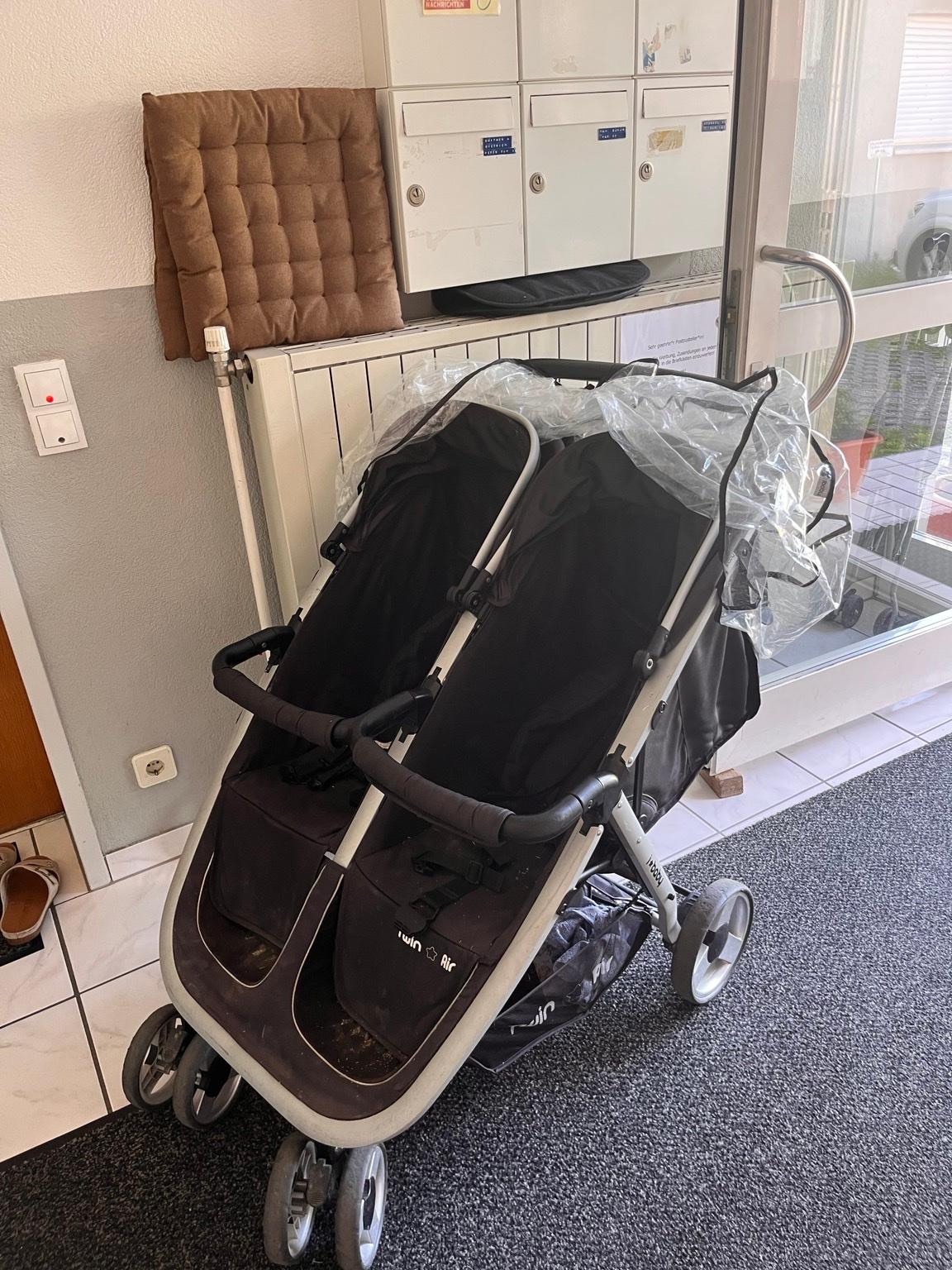 Softgarage Buggy-Abdeckung Für Bugaboo Donkey Twin – Schwarz, Wetterfest & Atmungsaktiv