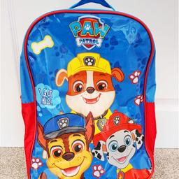 Paw patrol cabin case. Can be used to store toys or for sleepovers etc. Case size roughly 30cm wide 43cm high.