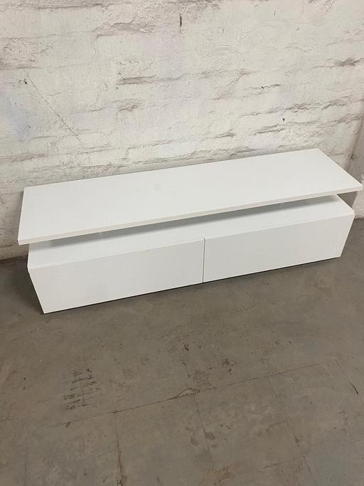 Buy & Sell Warwickshire Warwick - Photos for Habitat Floating Top TV Unit - White