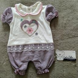 new with tag from Corino Bello 
☀️buy 5 items or more and get 25% off ☀️
➡️collection Bootle or I can deliver if local or for a small fee to the different area
📨postage available, will combine clothes on request
💲will accept PayPal, bank transfer or cash on collection
,👗baby clothes from 0- 4 years 🦖
🗣️Advertised on other sites so can delete anytime