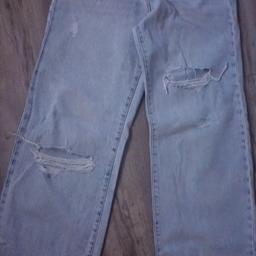 Primark ripped flared jeans. Good condition. Please see my other items, will combine postage