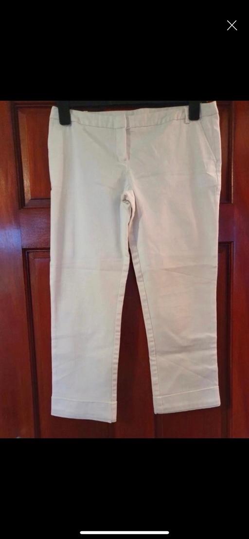 Buy & Sell West Yorkshire Leeds - Photos for White cropped pants uk 12