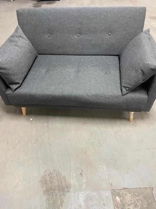 Buy & Sell Warwickshire Warwick - Photos for Evie Fabric 2 Seater Sofa - Charcoal