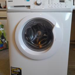 Zanussi Washing Machine 8kg 1200 speed cold water feed excellent working condition delivery possible for fuel £60 ono