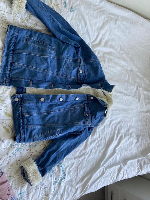 Buy & Sell West Midlands Birmingham - Photos for Denim fur jacket