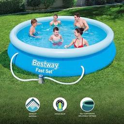 Best way swimming pool, only used once too big for my garden 12 foot 10 reduced to £50