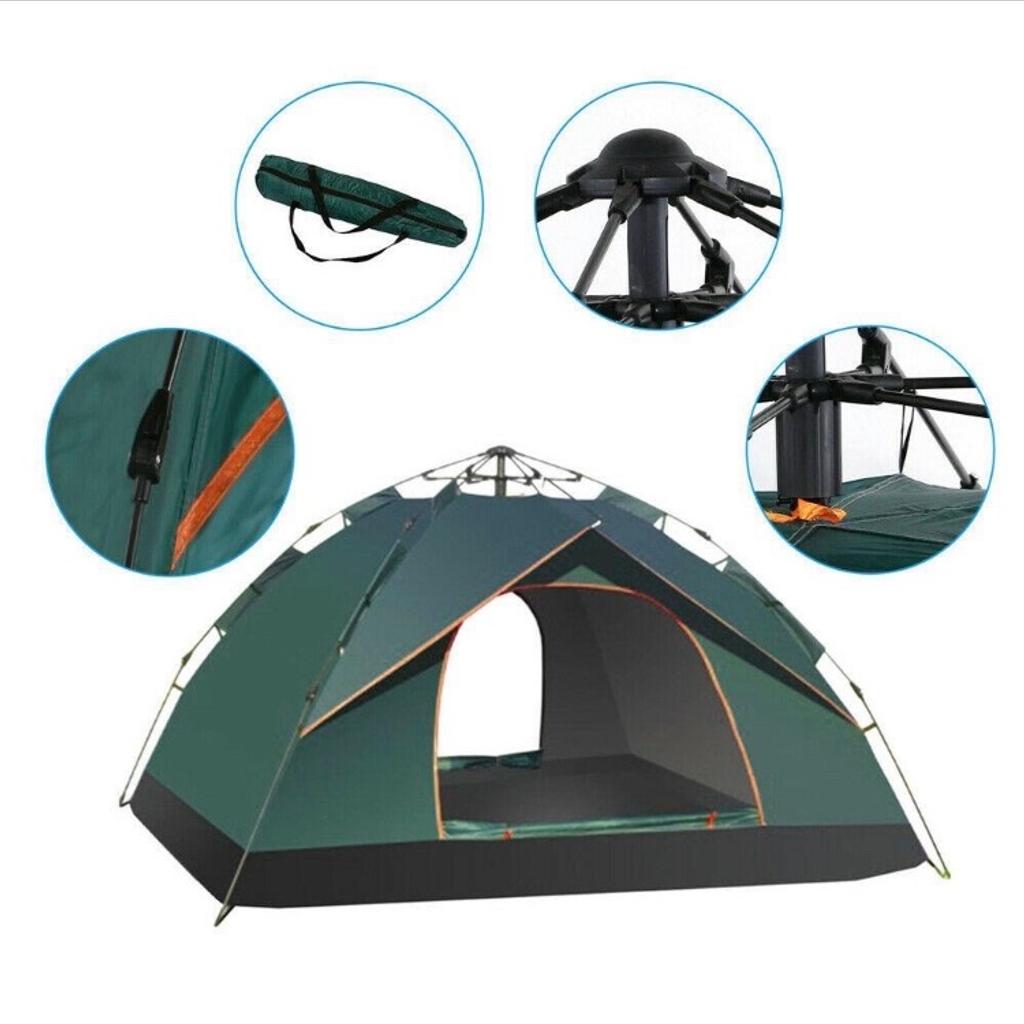 2-3 Man Automatic Instant Layer Pop Up Camping Tent Waterproof Outdoor
🧿Brand Unbranded
🧿Type Double Skin
🧿Berth 2 Person
🧿Features Waterproof
🧿Material Oxford Cloth
🧿MPN Does Not Apply
🧿Colour As picture show
🧿Custom Bundle No
🧿Main Colour Green
🧿Season General Use
🧿Style Pop Up
🧿Bundle Listing Yes
🧿Product Type Pop up tent
🧿Size 210*150*116