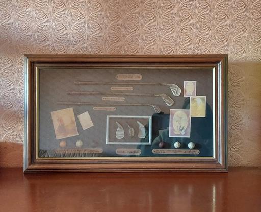 Buy & Sell South West London Tooting Bec - South West London - Photos for Vintage English Golf Shadow Box Display Case