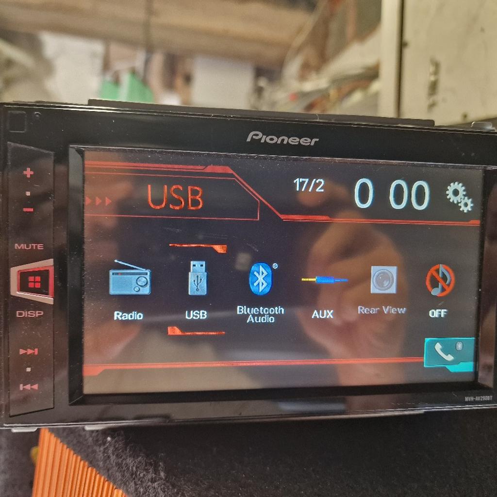PIONEER MVH AV290BT DOUBLE DIN STEREO

INCLUDES CAGE AND ISO LEADS

TESTED AND FULLY WORKING

BLUETOOTH, RADIO, USB,AUX CAN ADD A REVERSE CAMERA ETC

GRAB A BARGAIN

PRICED TO SELL

COLLECTION FROM KINGS HEATH B14  OR CAN DELIVER LOCALLY

CALL ME ON 07966629612

CHECK MY OTHER ITEMS FOR SALE, SUBS, AMPS, SPEAKERS, WIRING KITS, TWEETERS ,6X9S ETC