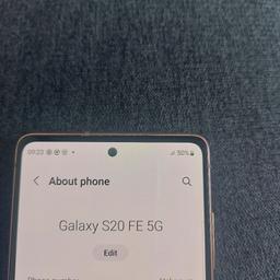 in perfect working order and in new condition s20 fe 5g dual sim unlocked 128GB in cloud orange 🍊 can deliver sorry no swops please see my other phones all my phones are EU models buy with confidence iam based in Bradford west Yorkshire