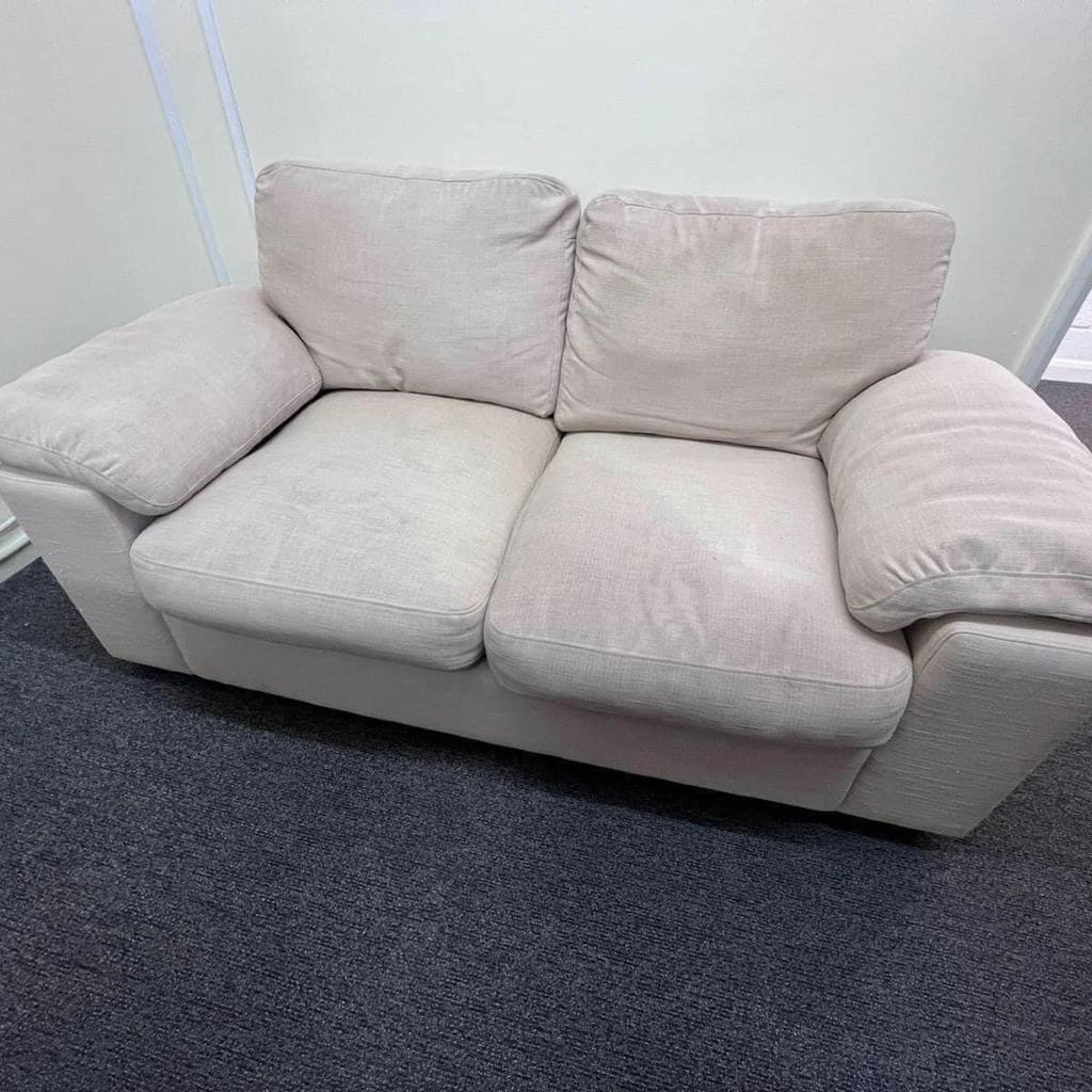 2 seater fabric sofa pre owend in S62 Parkgate for £70.00 for sale Shpock