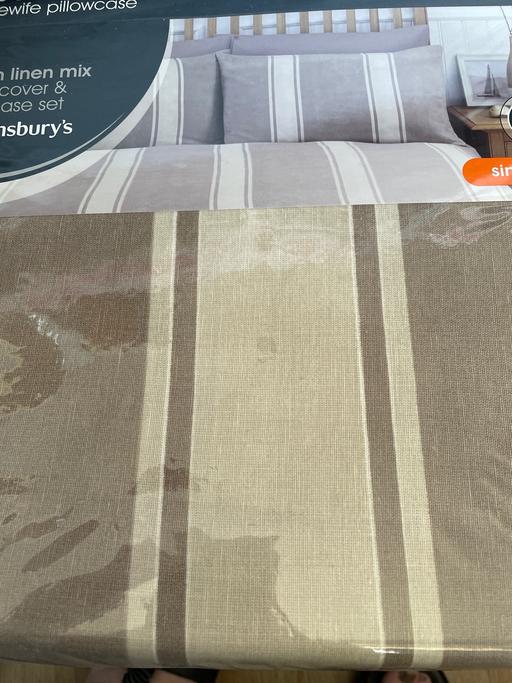 Buy & Sell West London Yeading - West London - Photos for Single cotton/linen mix duvet set