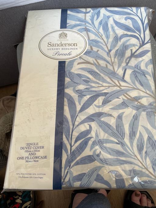 Buy & Sell West London Yeading - West London - Photos for Single Sanderson duvet cover and pillowcase