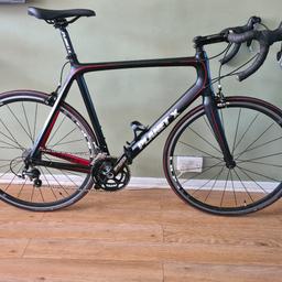 planet X RT-57 full carbon racing bike with 700c R500 wheels, 18 speed Tiagra group set, 23" 58cm xl, FSA hollow tech crank, serviced & fully cleaned, CHECK OUT MY OTHER AVAILABLE BIKES FOR SALE, £535 ONO