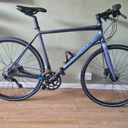 boardman X7 comp hybrid bike with 700c wheels with tektro hydraulic disc brakes, 18 speed shimano acera gears, FSA hollow tech crank, 22" 56cm L frame, serviced & fully cleaned, CHECK OUT MY OTHER AVAILABLE BIKES FOR SALE, £295 ONO