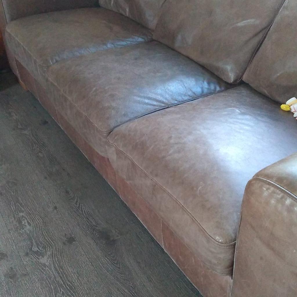 Leather sofas in B66 Sandwell for £110.00 for sale Shpock