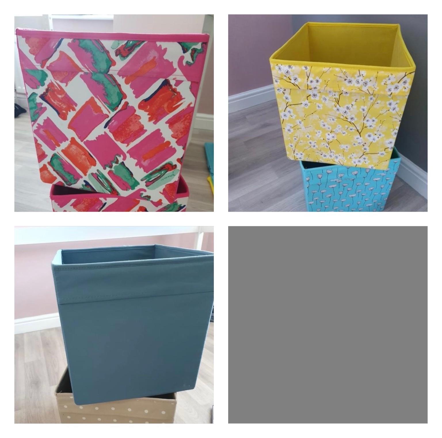 X6 folding Ikea storage boxes in DA14 London for £10.00 for sale Shpock