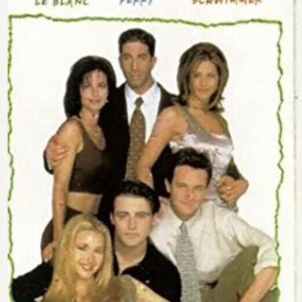 All six VHS videos featuring the complete 24 episodes of series 2 of hit US sitcom, Friends.