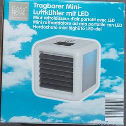Verkaufe tragbaren Mini-Luftkühler mit LED. Nur persönliche Abholung und Bezahlung