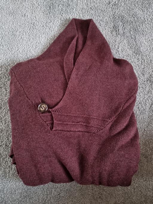 Buy & Sell Edinburgh Edinburgh New Town - EH2 - Photos for MEN'S BURGANDY JUMPER MEDIUM JEFF BANKS